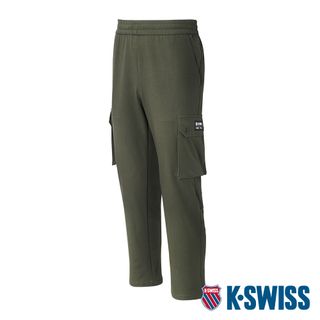 K-SWISS  Active Pants 運動長褲-男-橄欖綠