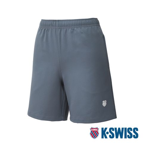 K-SWISS PF Woven Shorts 運動短褲-女-灰