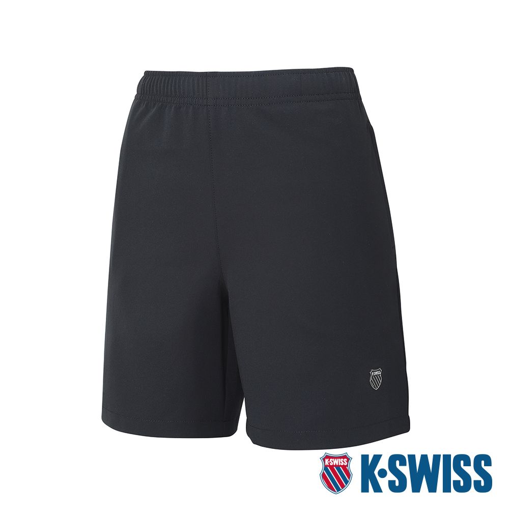 K-SWISS  PF Woven Shorts 運動短褲-女-黑