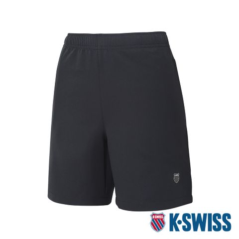 K-SWISS PF Woven Shorts 運動短褲-女-黑