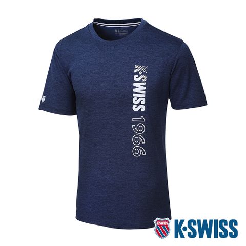 K-SWISS PF Tee 涼感排汗T恤-男-黑