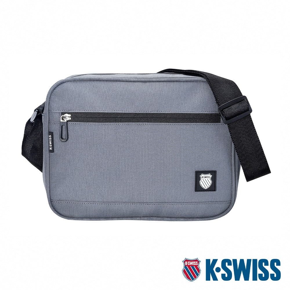 K-SWISS  Shoulder Bag 運動斜肩包-灰