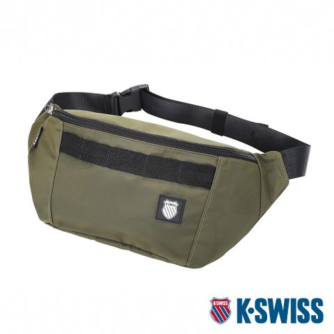 K-SWISS Fanny Pack 運動腰包-橄欖綠