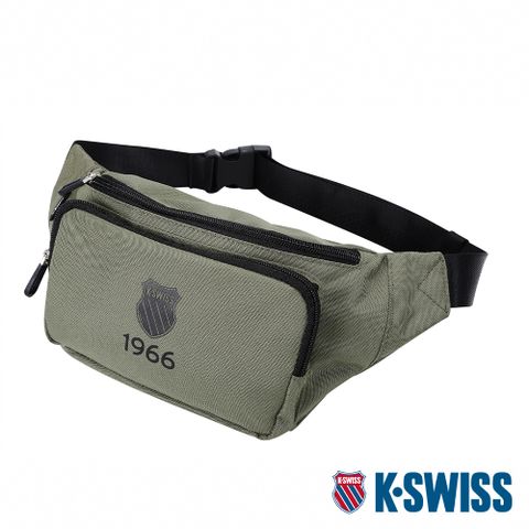 K-SWISS Fanny Pack 運動腰包-橄欖綠