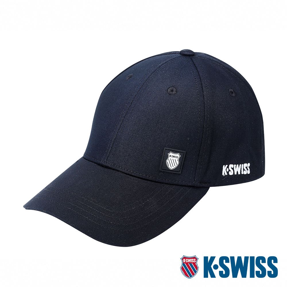 K-SWISS  Cotton Cap 運動棒球帽-黑