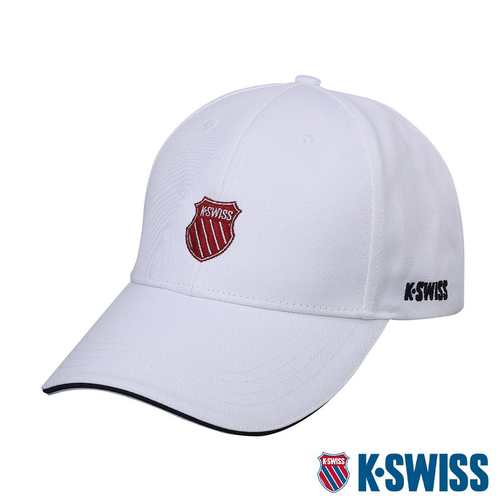 K-SWISS CT Baseball Cap運動棒球帽-白