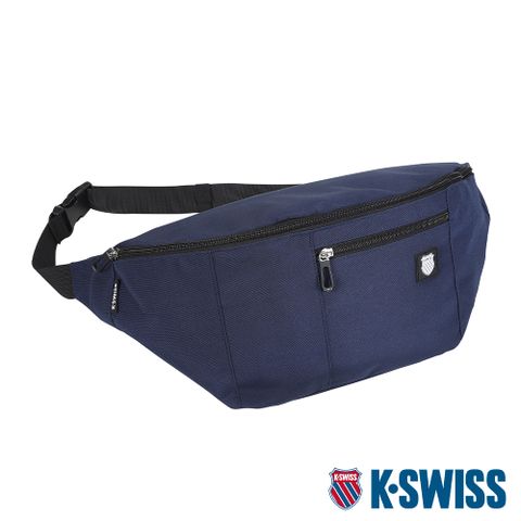 K-SWISS Fanny Pack Large運動腰包(大)-藍