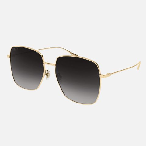 GUCCI 古馳 金屬太陽眼鏡(GG1031S-001)