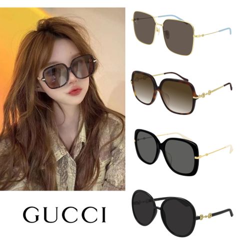 GUCCI 古馳 時髦必備太陽眼鏡組合(GG0443S、GG0511SA、GG0884SA、GG0889S 多款任選)