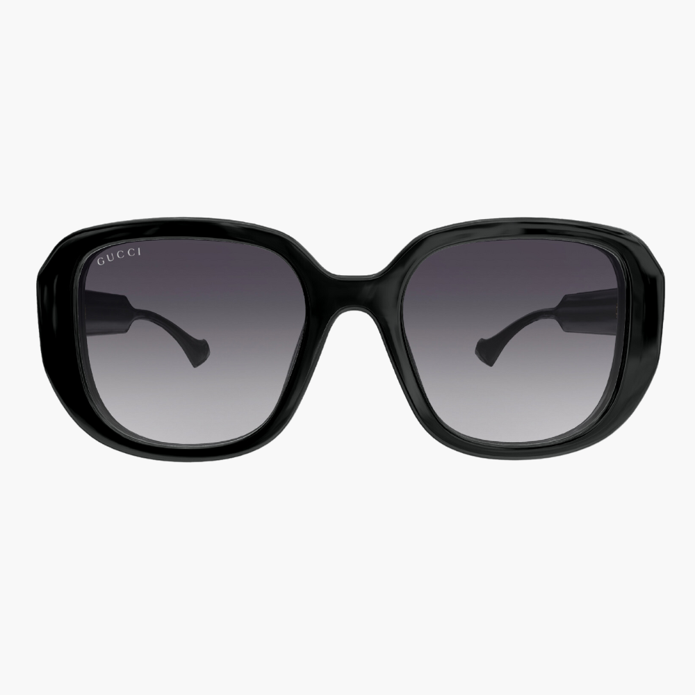 GUCCI 古馳 復古方形膠框太陽眼鏡(GG1557SK-001 GG LOGO系列)