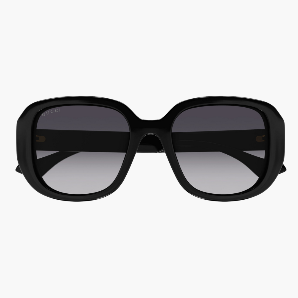 GUCCI 古馳 復古方形膠框太陽眼鏡(GG1557SK-001 GG LOGO系列)