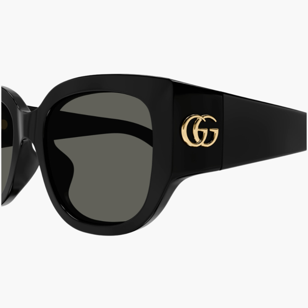 GUCCI 古馳 方形膠框太陽眼鏡(GG1599SA-001 GG LOGO系列)