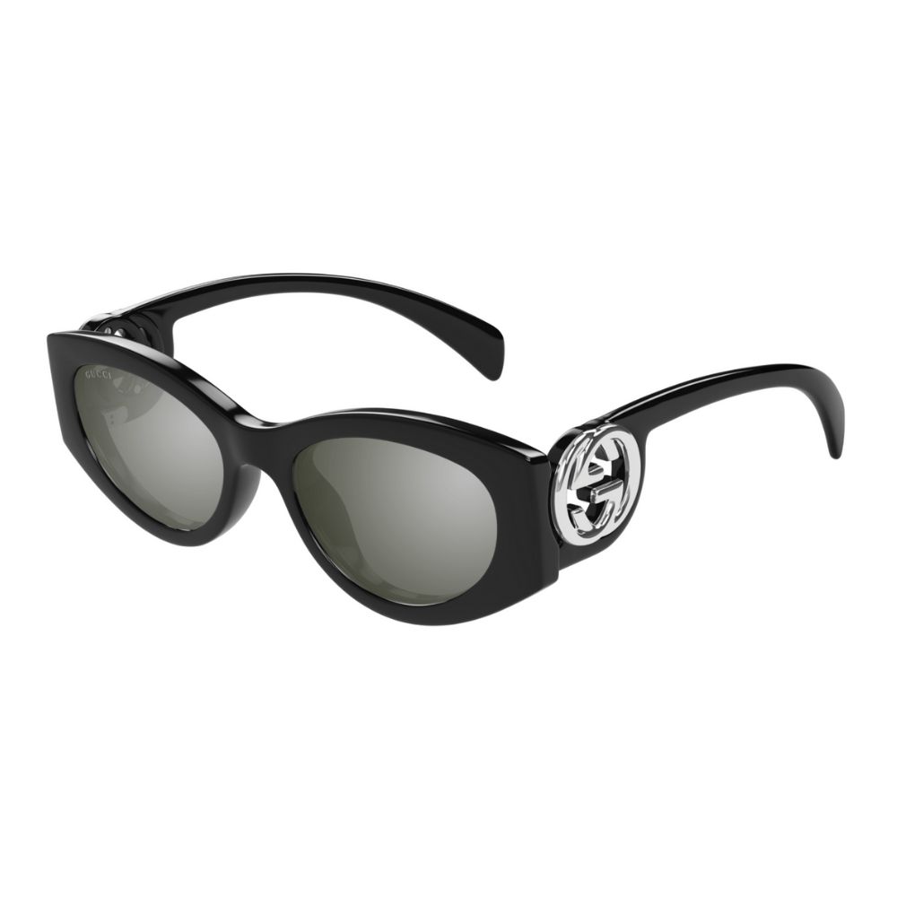 GUCCI 古馳 貓眼膠框太陽眼鏡(GG1691S-001 GG LOGO 系列)