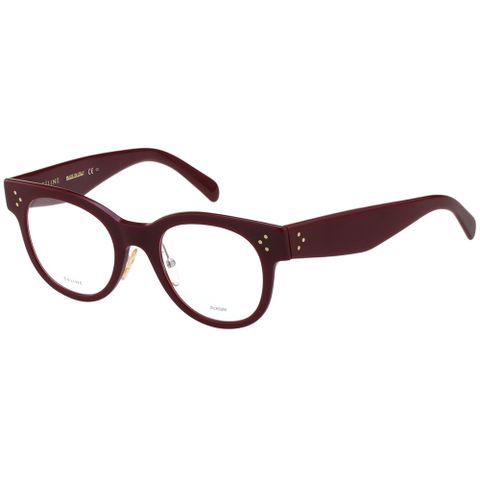 CELINE 光學眼鏡(深紅色)CL41427