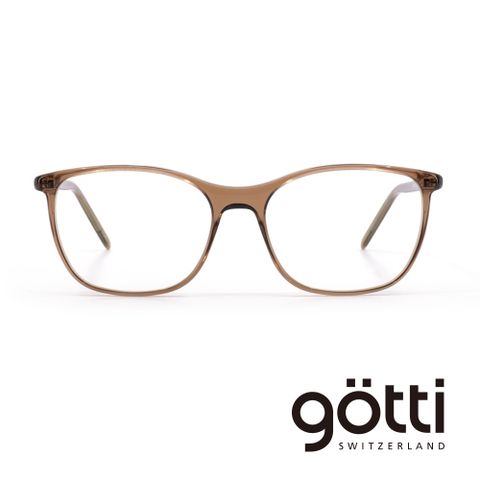 無限的可能 / 眼鏡界的勞力士【Götti】瑞士Götti Switzerland 輕巧優美曲線透方框光學眼鏡(- SAARI)