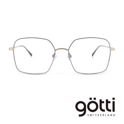 無限的可能 / 眼鏡界的勞力士【Götti】瑞士Götti Switzerland 撞色方框鈦金光學眼鏡(- GRECO)