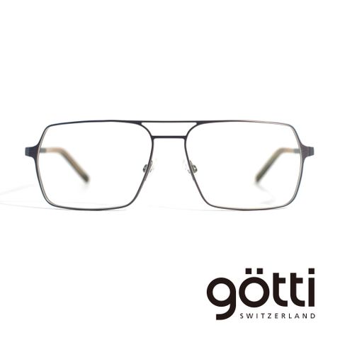 無限的可能 / 眼鏡界的勞力士【Götti】瑞士Götti Switzerland 經典雙樑大方框光學眼鏡(- JOAN)