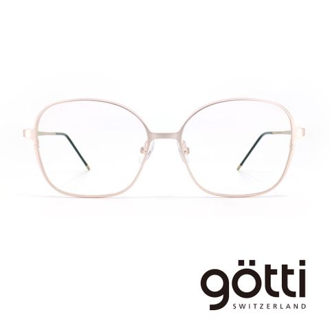 無限的可能 / 眼鏡界的勞力士【Götti】瑞士Götti Switzerland 輕量感時尚圓弧形鈦金光學眼鏡(- LYNCH)