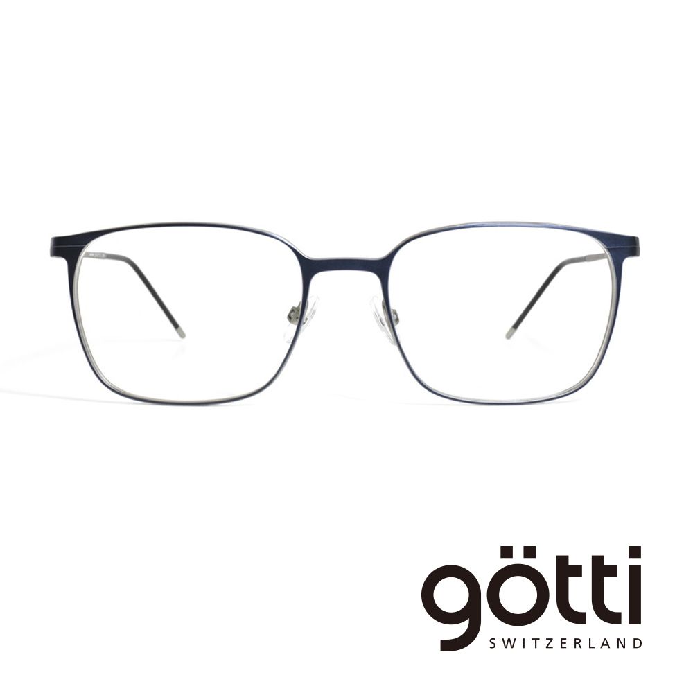 Gotti 【Gtti】瑞士Gtti Switzerland 經典輕盈方框光學眼鏡(- JEFFRY)