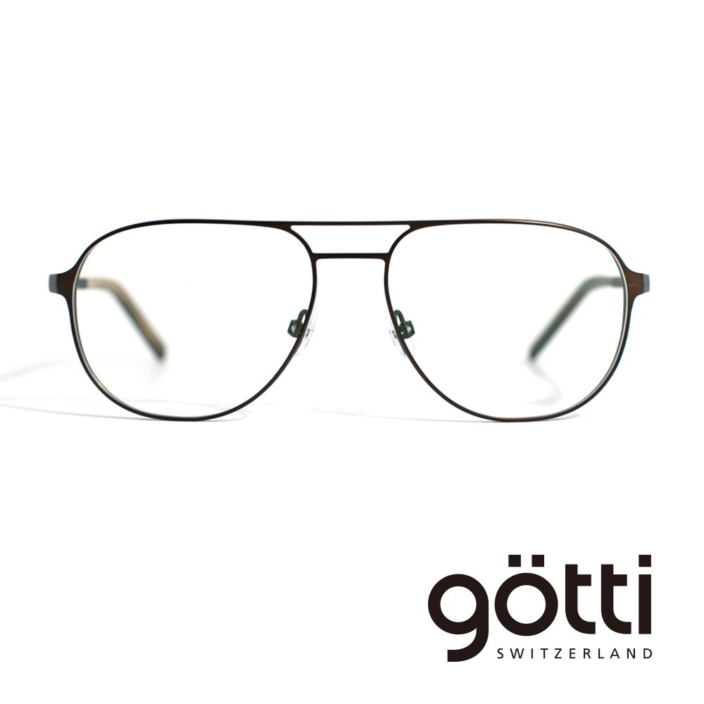 Gotti 【Gtti】瑞士Gtti Switzerland 弧形輕巧飛行平光眼鏡(- JAINE)