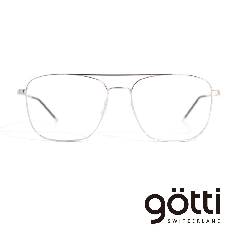 Gotti 【Gtti】瑞士GttiSwitzerland 雙橋方框線性平光眼鏡(- DICKENS)