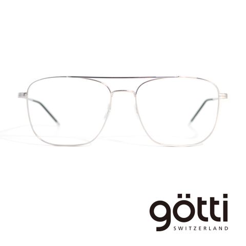 無限的可能 / 眼鏡界的勞力士【Götti】瑞士GöttiSwitzerland 雙橋方框線性平光眼鏡(- DICKENS)