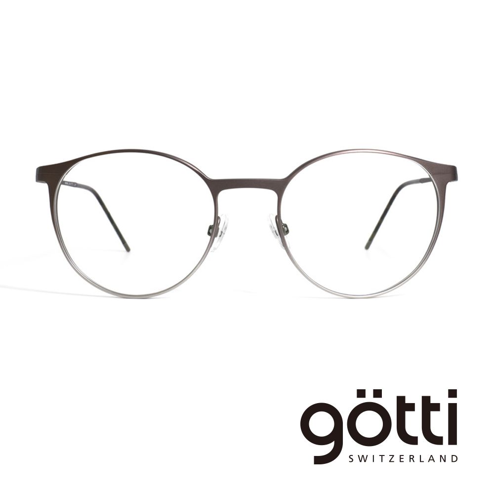 Gotti 【Gtti】瑞士Gtti Switzerland 歐美 都會時尚 圓框平光眼鏡(- JACOT)