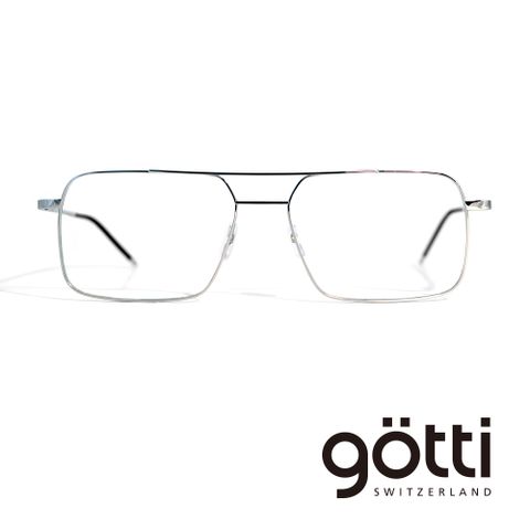 無限的可能 / 眼鏡界的勞力士【Götti】瑞士Götti Switzerland 知性復古鈦金平光眼鏡(- DALVY)