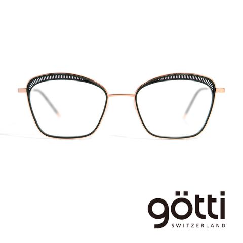 無限的可能 / 眼鏡界的勞力士【Götti】瑞士Götti Switzerland 鏤空設計優雅鈦金平光眼鏡(- DAZA)