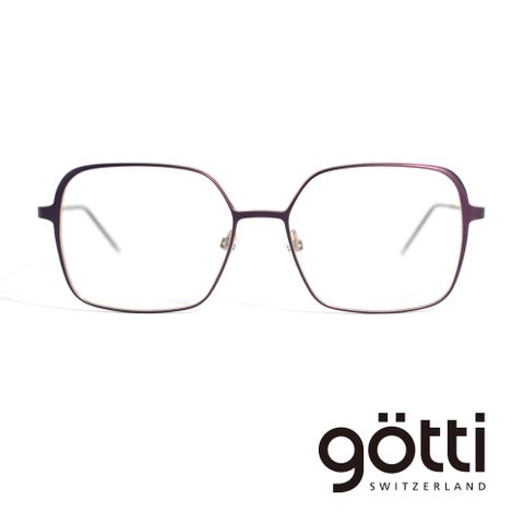 無限的可能 / 眼鏡界的勞力士【Götti】瑞士Götti Switzerland 輕鈦氣質拉絲感方框平光眼鏡(- LAUREA)