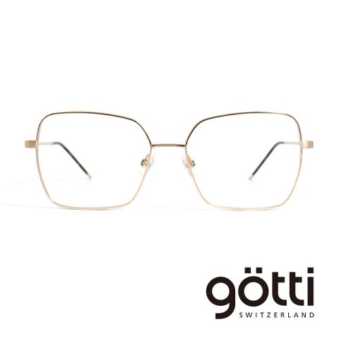 無限的可能 / 眼鏡界的勞力士【Götti】瑞士Götti Switzerland 線性幾何方框平光眼鏡(ALMA)