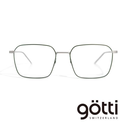 無限的可能 / 眼鏡界的勞力士【Götti】瑞士Götti Switzerland 現代經典方框平光眼鏡(- DEREK)