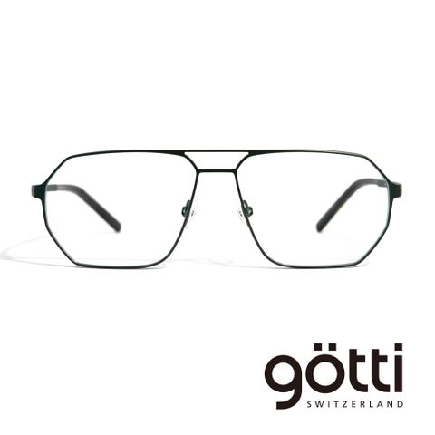 無限的可能 / 眼鏡界的勞力士【Götti】瑞士Götti Switzerland 幾何多角質感飛行平光眼鏡(- JANCO)