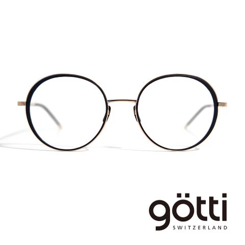 無限的可能 / 眼鏡界的勞力士【Götti】瑞士Gotti Switzerland 文青標配質感圓框平光眼鏡(- DONY)