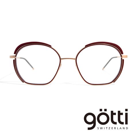 無限的可能 / 眼鏡界的勞力士【Götti】瑞士Götti Switzerland 歐美高級設計師款幾何平光眼鏡(- DORY)