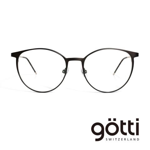 無限的可能 / 眼鏡界的勞力士【Götti】瑞士Götti Switzerland 率性 經典圓框平光眼鏡(- LEARY)