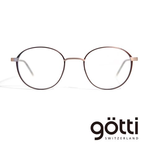 無限的可能 / 眼鏡界的勞力士【Götti】瑞士Götti Switzerland 率性小圓雙色平光眼鏡(- LUINI)