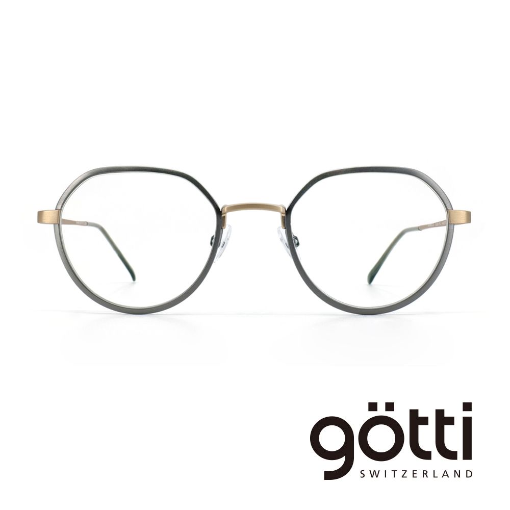 Gotti 【Gtti】瑞士Gtti Switzerland 皇冠型摩登鈦金光學眼鏡(- ARNOLD)