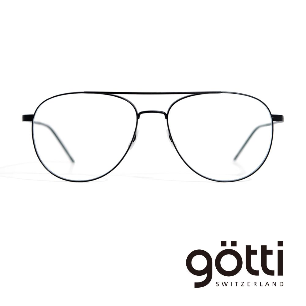 Gotti 【Gtti】瑞士Gtti Switzerland 率性經典雙樑飛行平光眼鏡(- DILLON)