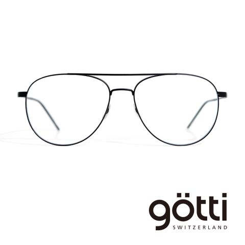 Gotti 【Gtti】瑞士Gtti Switzerland 率性經典雙樑飛行平光眼鏡(- DILLON)