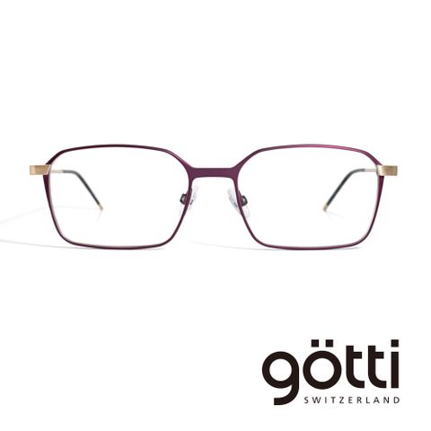 無限的可能 / 眼鏡界的勞力士【Götti】 瑞士Gotti Switzerland 簡約曲線方框光學眼鏡(- LALIC)