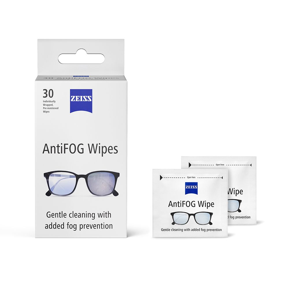 ZEISS 蔡司 經典鏡面防霧套組(防霧拭鏡紙30片/盒x1+防霧噴霧組15mlx1)