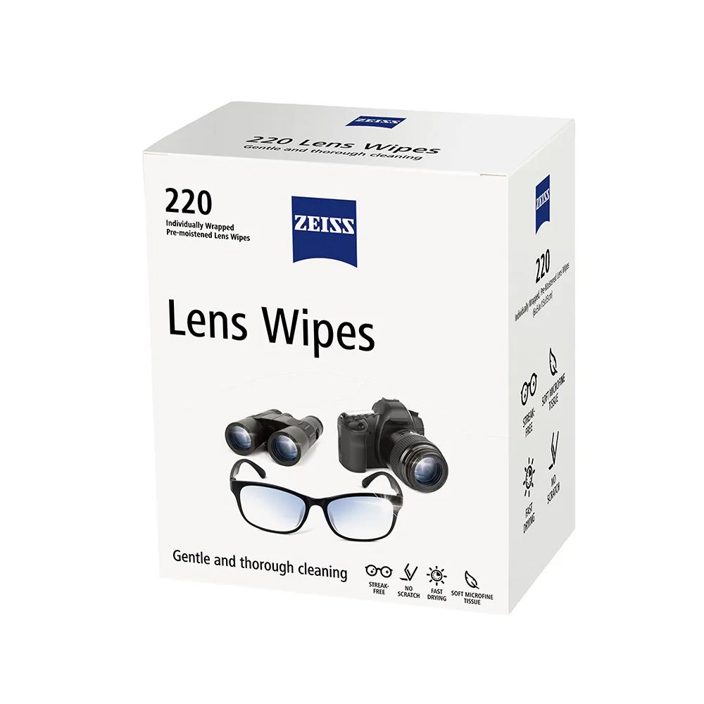 ZEISS 蔡司 專業光學清潔拭鏡紙220片/盒