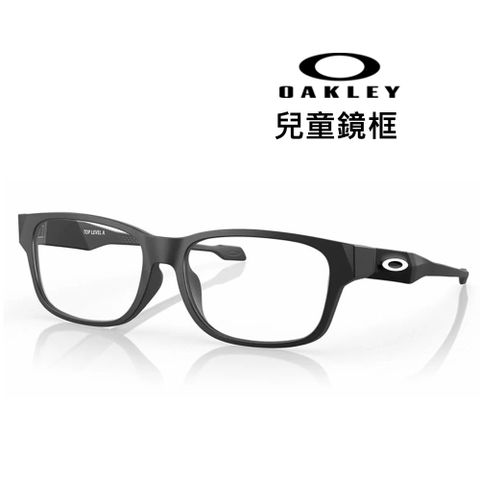 【OAKLEY】奧克利 TOP LEVEL A 亞洲版 兒童光學眼鏡 兒童鏡框 OY8021A 01 霧黑 公司貨