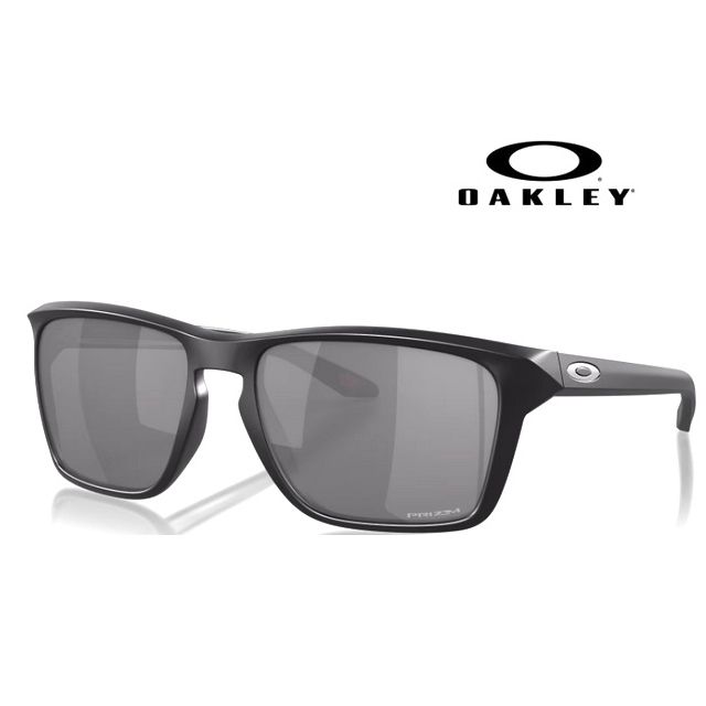 OAKLEY】奧克利SYLAS 時尚舒適輕包覆太陽眼鏡OO9448F 02 霧黑框水銀