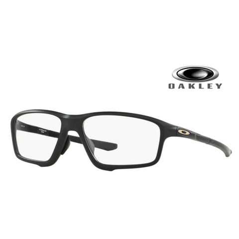 OAKLEY 奧克利 CROSSLINK ZERO 亞洲版 ASIA FIT 運動輕包覆光學眼鏡 OX8080 07 霧黑 公司貨