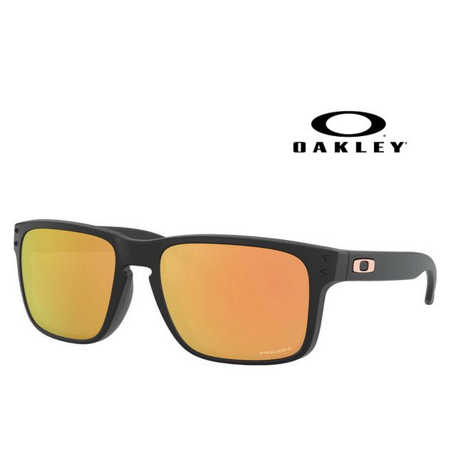 OAKLEY】奧克利HOLBROOK 亞洲版輕量款太陽眼鏡OO9244 49 霧黑框水銀