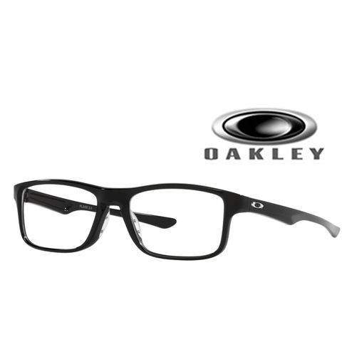 【OAKLEY】奧克利 Plank 2.0 亞洲版 運動休閒光學眼鏡 舒適輕量設計 OX8081 15 亮黑 公司貨