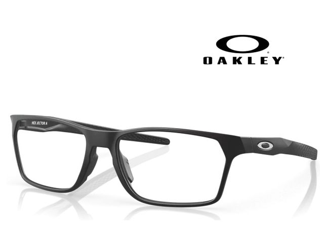 OAKLEY】奧克利HEX JECTOR A 亞洲版舒適輕包覆光學眼鏡OX8174F 01 霧黑 