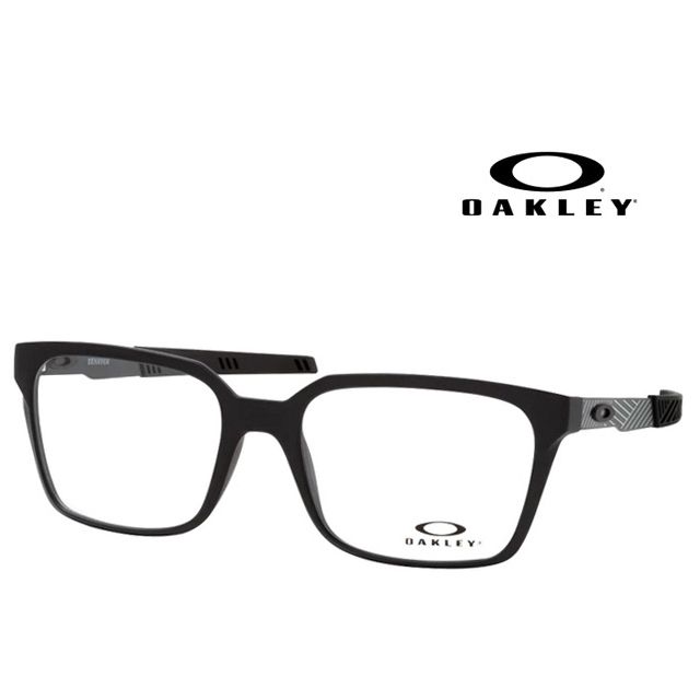 OAKLEY】奧克利DEHAVEN 時尚光學眼鏡金屬鏡臂防滑腳套設計OX8054 01 霧